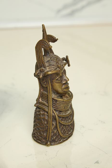 Benin-Style Bronze Bust