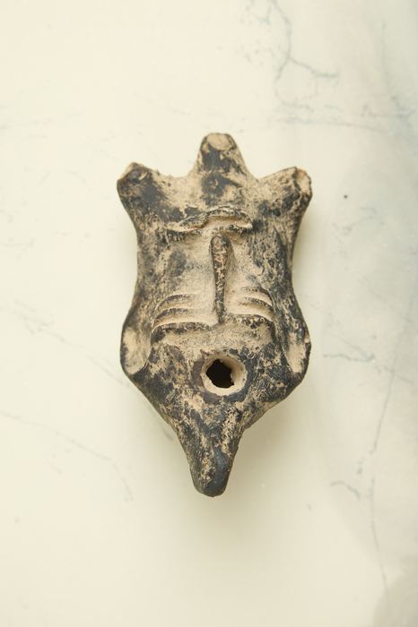 Sahel-Style Terracotta Face Plaque