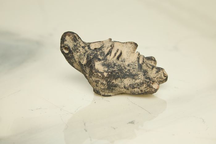 Small Sahel-Style Terracotta Head