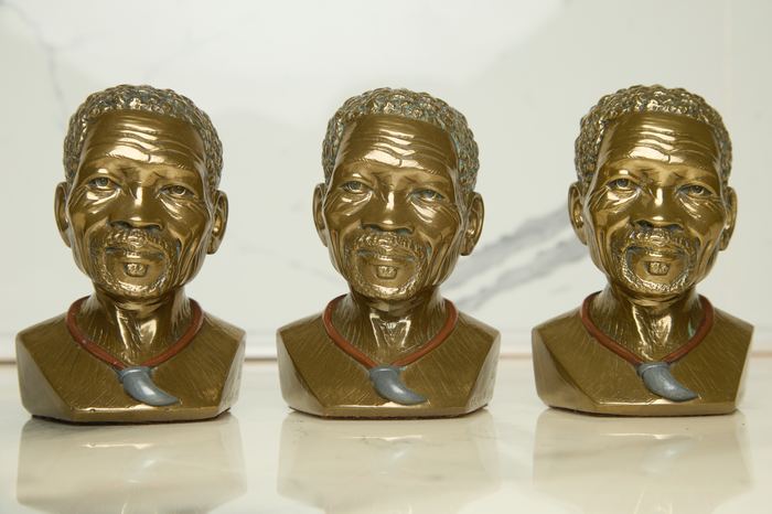 San Bushman (Set of 3) — Casper Darare, “Spirit of Africa”